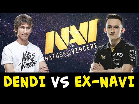 Ex-NaVi vs ex-NaVi — DENDI laning vs GENERAL