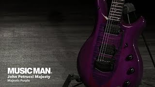 Video thumbnail for Music Man John Petrucci Majesty, Majestic Purple | Gear4music demo by Gear4music Guitars