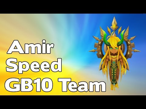 Summoners War - GB10 Speed Team with Amir - Akhamamir Review