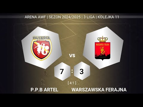 SKRÓTY MECZÓW • 11 KOLEJKA LF SUPERBET • HM3 vs UEFA i HM2 vs FERAJNA