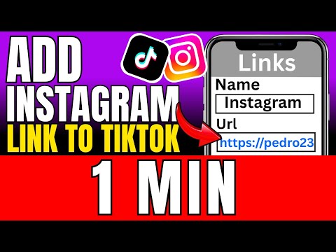 How To Add Instagram Link To Tiktok 2026 (Fast And Easy)