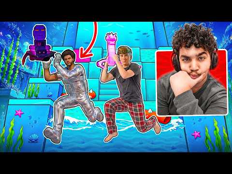 دخلت مع مشاهير في ماب النط واعطوني اقوى هدايا ( اخيرا حصلت العنكبوت ) 😍🔥 Fortnite