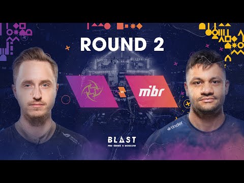 BLAST Pro Series Moscow - Round 2 - NiP vs. MIBR