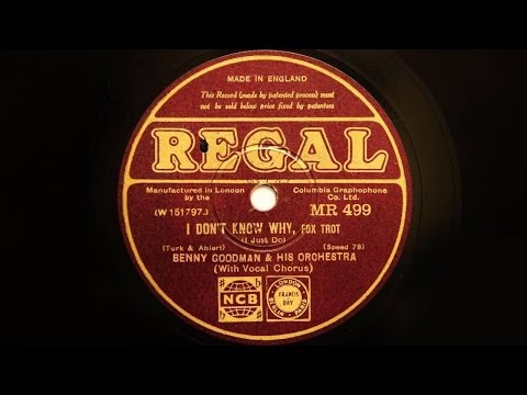 Midnight Minstrels (Benny Goodman and His Orchestra) -- I Don't Know Why