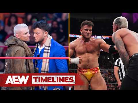 MJF & Darby Allin's Matches & Mic Moments | AEW Timelines