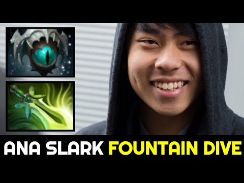 T1.ANA 390 AGI Slark Fountain Dive with Butterfly Build 7.32b Dota 2