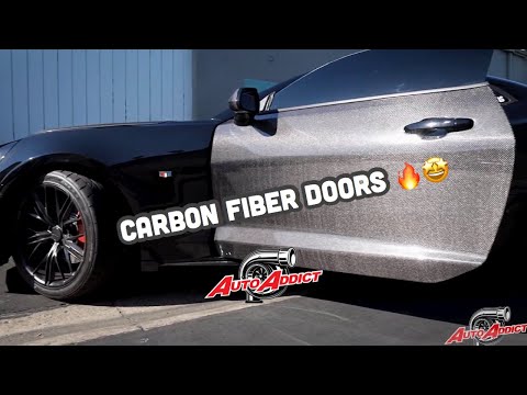 Gen 6 SS Camaro Adding Full CARBON FIBER Anderson Composites Doors!!