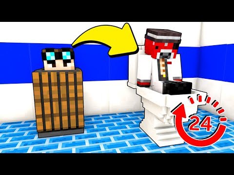 SPIO IL MIO AMICO CICO PER 24 ORE SU MINECRAFT!!