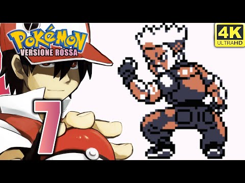 Pokémon Rosso ITA #07 - Rosso vs LT Surge Capopalestra - Gameplay Walkthrough No Commentary
