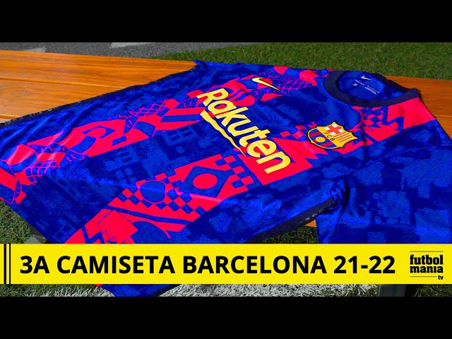 Vídeo relacionado con Nike - Barcelona FC Temporada 2021/22 Pantalón Corto Primera Equipación Equipación de Juego, L, Mujer