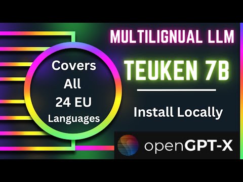 Install Teuken 7B Locally - Covers All 24 European Union Languages