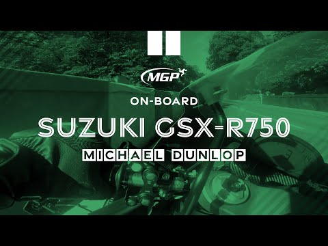 Wild Ride with Michael Dunlop, Suzuki SRAD Onboard | Manx Grand Prix 2022