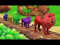 Long Slide Game Elephant Gorilla Buffalo Hippopotamus Tiger 3d Animal Game Funny 3d Animals