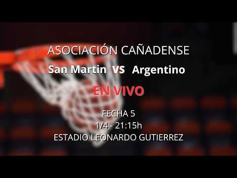 SAN MARTIN de MARCOS JUAREZ vs ARGENTINO de MARCOS JUAREZ