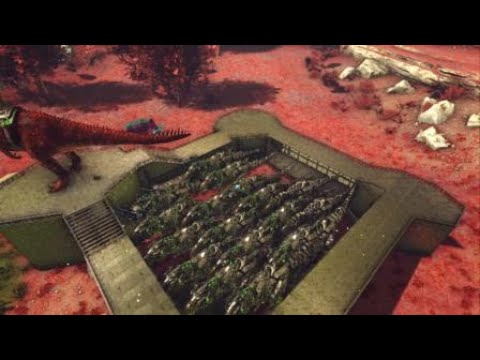 Tek Rex Army at Asgard Base