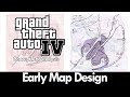 GTA IV Original Map Concept Art - Tri-State Area
