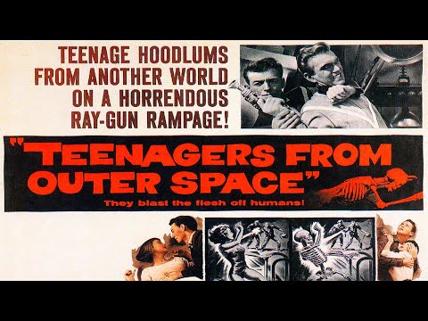 afbeelding Movie Trailer: Teenagers from Outer Space (1959)