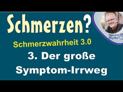 03  Chronische Schmerzen Irrweg Symptombehandlung:  Ausschnitt aus dem Hauptfilm Schmerzwahrheit 3.0