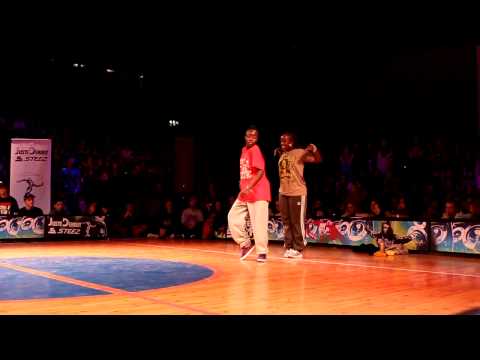 Streetstar 2012 Semi Final Hip Hop pt 2 : Hugo & Jens vs Niki & Martha