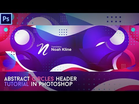 Tutorial: Abstract Circles Header in Photoshop by Qehzy