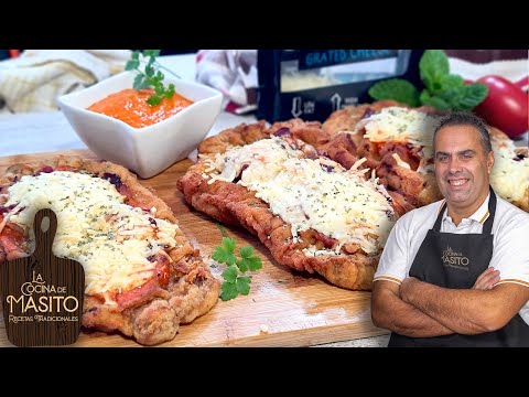 Cuando veas la salsa que lleva esta MILANESA DE TERNERA a la napolitana no querrás hacer otra.