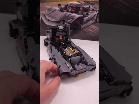 LEGO Technic Jesko Race Truck Grey MOC [761 pcs](42173) Alternate Build #shorts @TopBrickBuilder