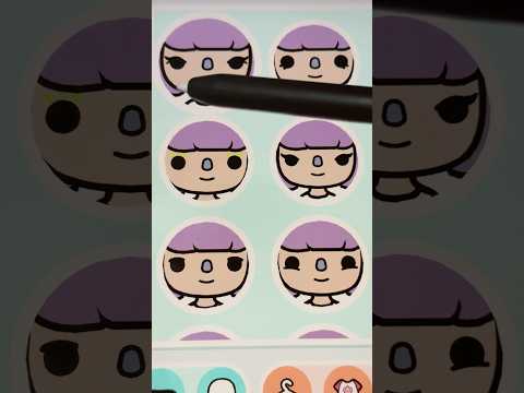 recreating rumi in toca boca