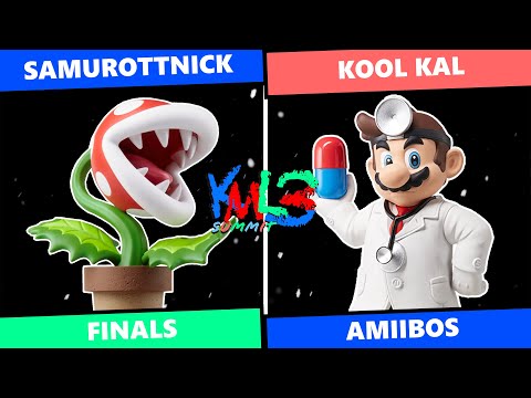 KML Summit 3: Finals - SamurottNick (Piranha Plant) Vs Kool Kal (Dr. Mario) SSBU Amiibos