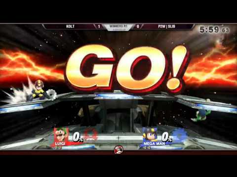 VS Weekly 6/30/16 - Winners R1 - Kolt (Luigi) vs. Slib (Megaman) - Smash 4