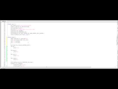 C++, SDL and OpenGL Tutorial 8 - Handling Mouse Input