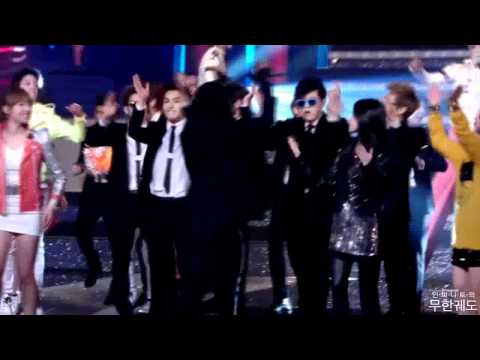 [FANCAM] Infinite KBS 가요대축제 Shuffle Dance 111230 (3)