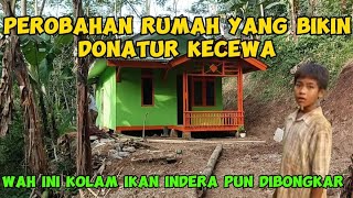 Download lagu PERUBAHAN RUMAH YANG BIKIN DONATUR KECEWA WAH INI KOLAM IKAN INDRA PUN  DI BONGKAR mp3