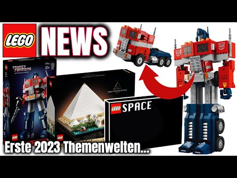 Riesiger 170€ LEGO Optimus Prime Transformer! | große Pyramide! | neues Space Set? | NEWS