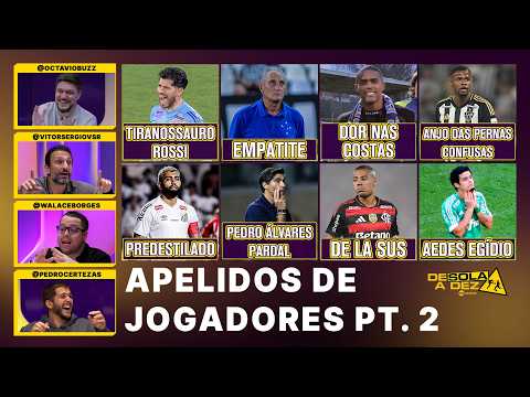 QUAL É O MELHOR APELIDO 'CORNETEIRO' PARA UM JOGADOR DE FUTEBOL? | DE SOLA A DEZ