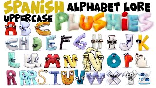 Big Spanish Alphabet Lore Plushies Uppercase A to Z