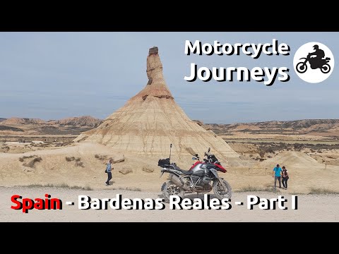 Motorcycle Touring: Spain - Bardenas Reales - Part1