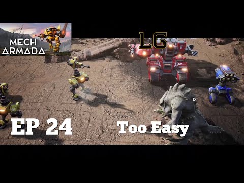 Let's Play Mech Armada Ep 24 - The Damage Gun Is Making This Run Too Easy!