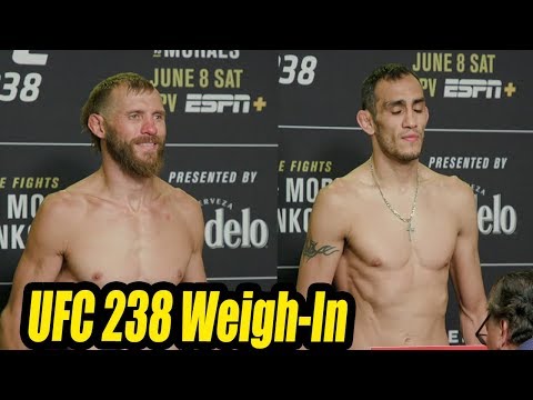 Tony Ferguson vs  Donald Cerrone! UFC 238 Weigh-In