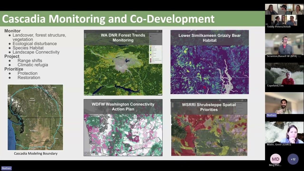 Spotlight: Cascadia Salmon Landscapes: Developing a tool to monitor salmon watersheds in WA & BC