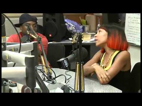 LIL MAMA CRIES ON 105.1