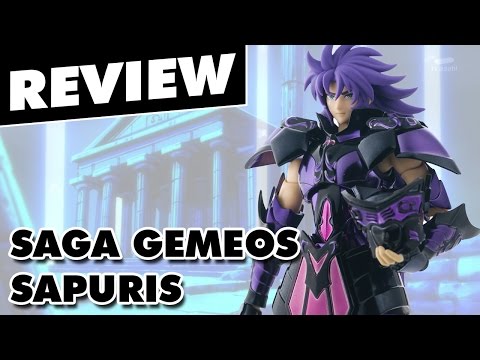 BONECO SAGA de GÊMEOS SAPURIS Cloth Myth Ex Bandai Cavaleiros do Zodíaco Saint Seiya - Review #65