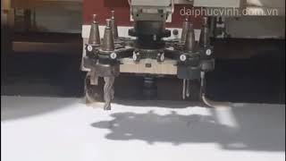 Máy cnc tải nặng Anderson ( router + lưỡi cắt 2 chiều 90 độ )