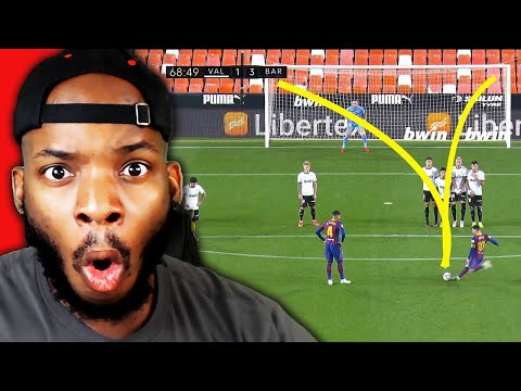 😮HOW DOES HE MAKE THAT EASY? AMERICAN REACTS TO LIONEL MESSI FREE KICKS ARE NOT NORMAL! 😮