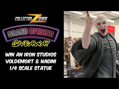 Voldemort 1:4 Scale Statue by Iron Studios and Giveaway Video
