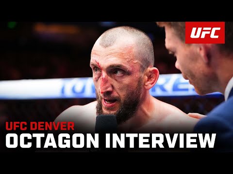 Muslim Salikhov Octagon Interview | UFC Denver