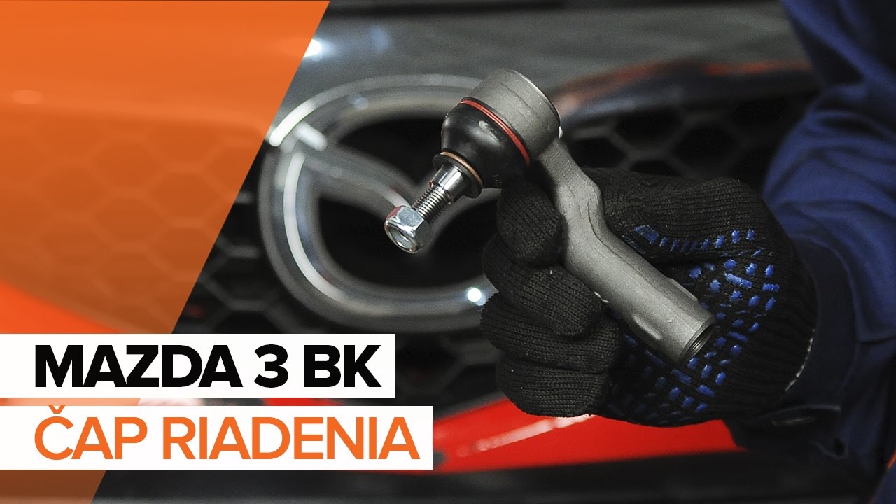 Ako vymeniť guľový čap riadenia na Mazda 3 BK – návod na výmenu