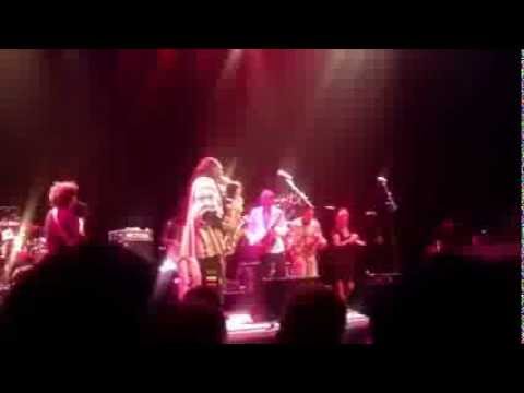 Manu Dibango & Courtney Pine - serious jam session at The Barbican, London (26/11/2013).