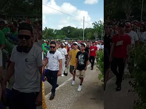 Leñadores de las tunas en Jesús Menéndez