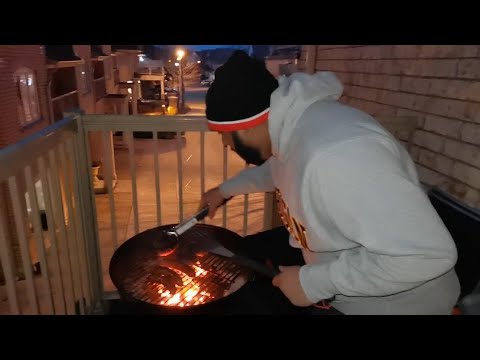 VLOG We BBQ'd during WINTER!!! - Mom's Trini Cooking