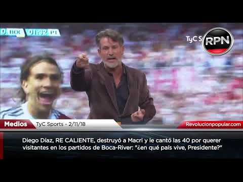 Diego Díaz, RE CALIENTE, destruyó a Macri y le cantó las 40: "¿en qué país vive?"